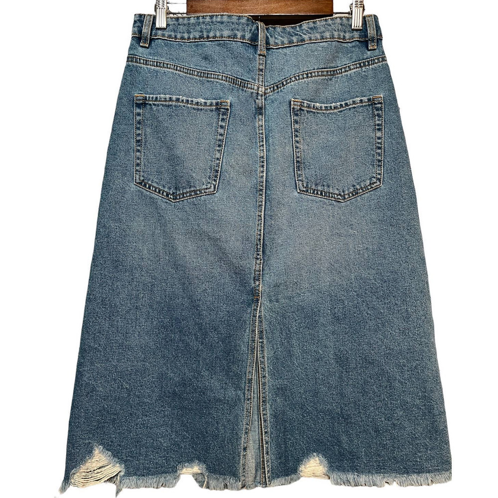 Women’s ZARA Denim Skirt - Picture 6 of 9